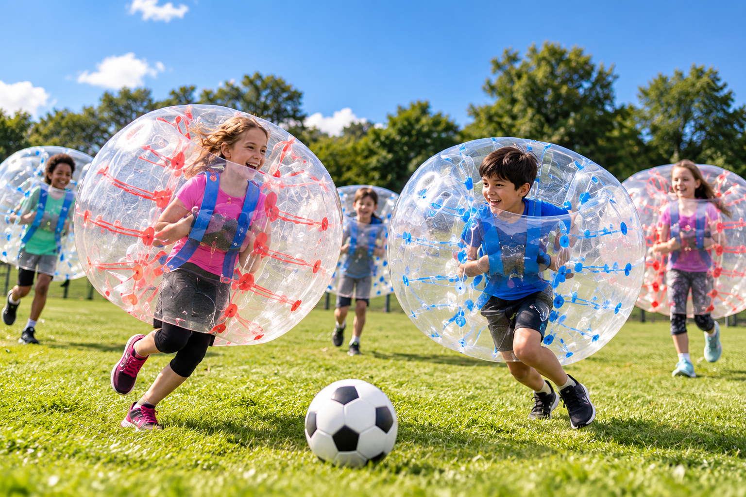 Bubble Football with Bubble Leisure