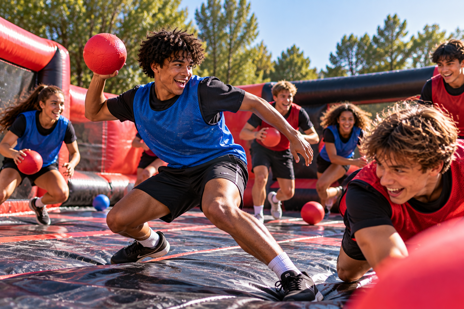 Dodgeball group activity