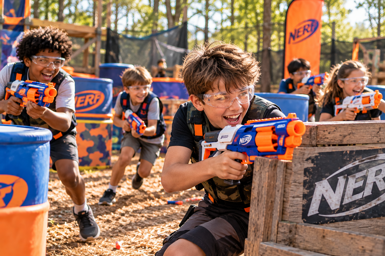 Nerf Wars activity