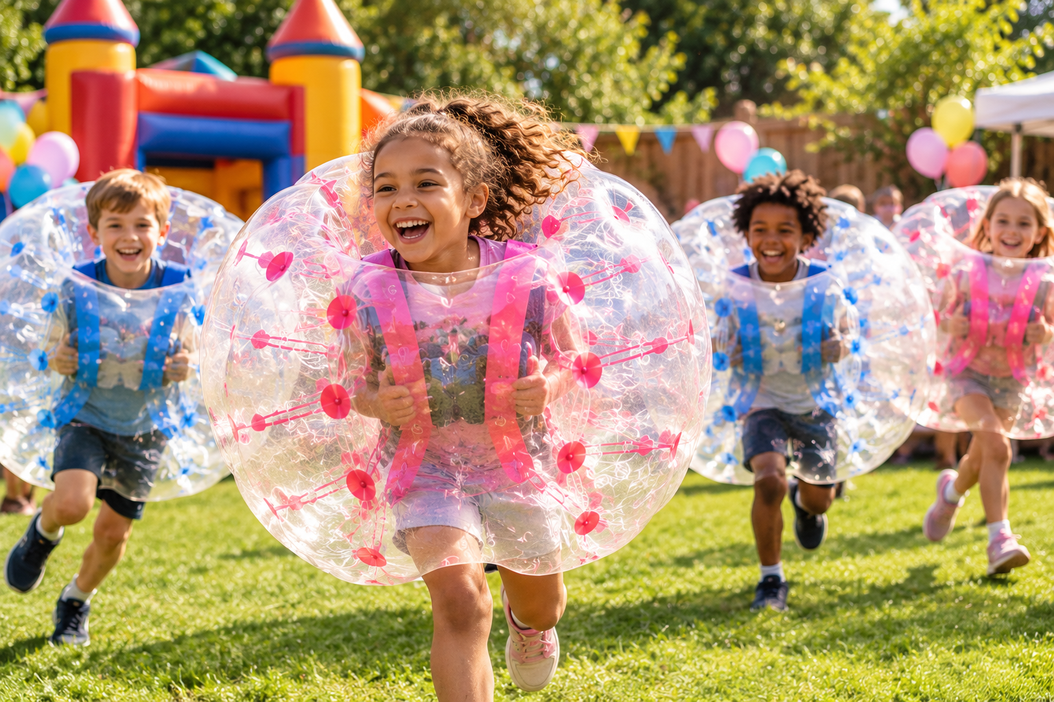 Kids' Birthday Parties with Bubble Leisure
